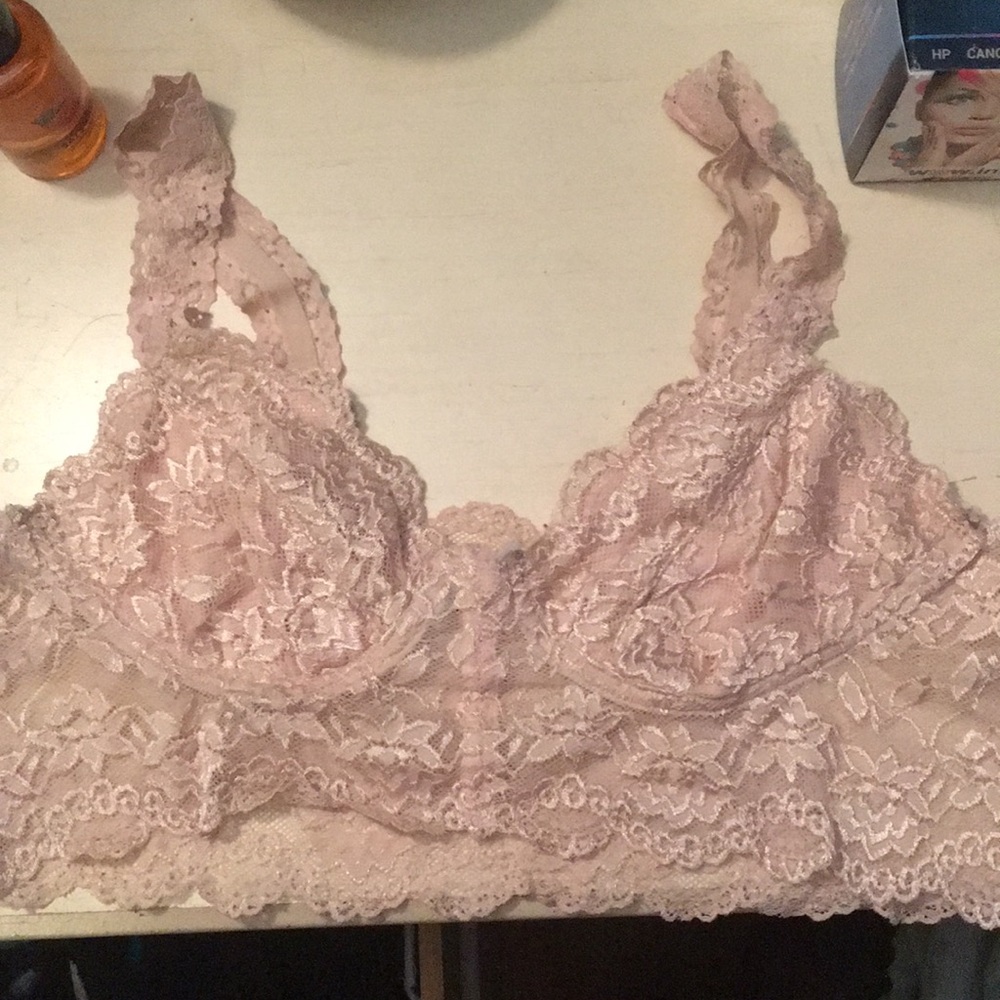 Pink bralette
